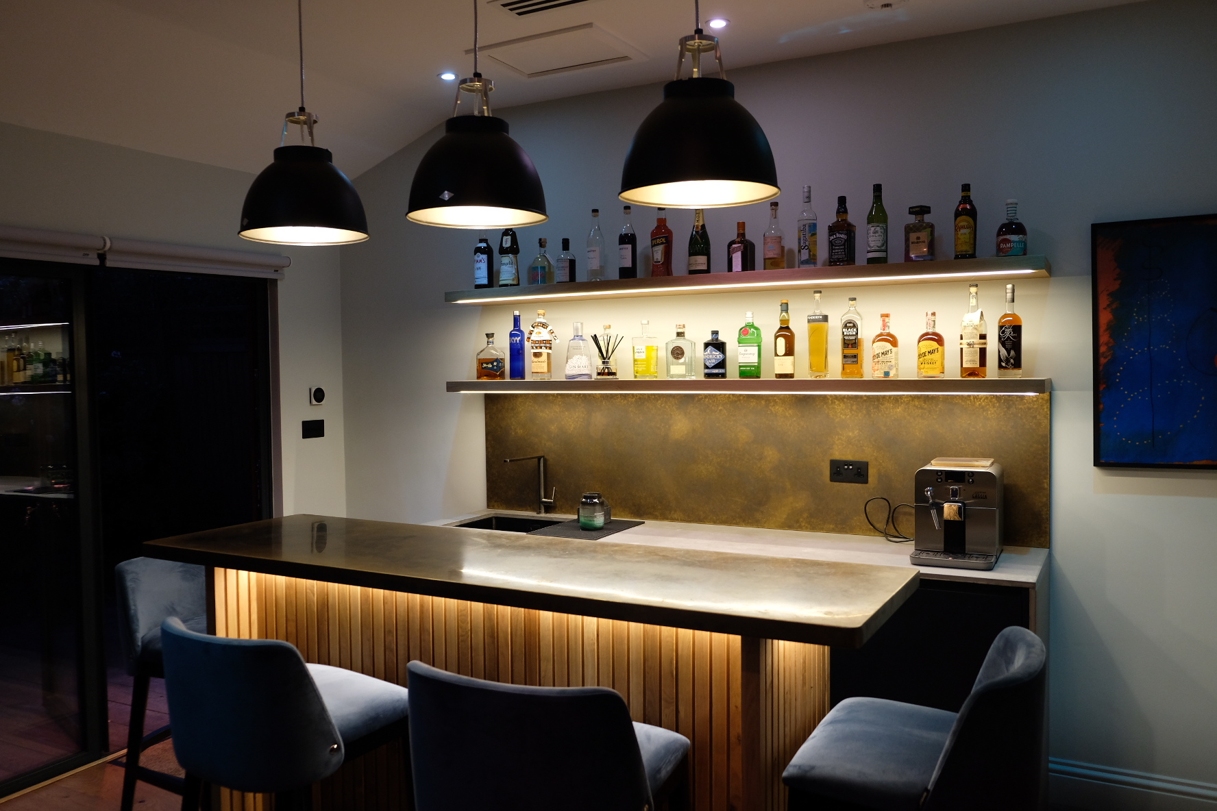 Garden room home bar by Into The Garden Room